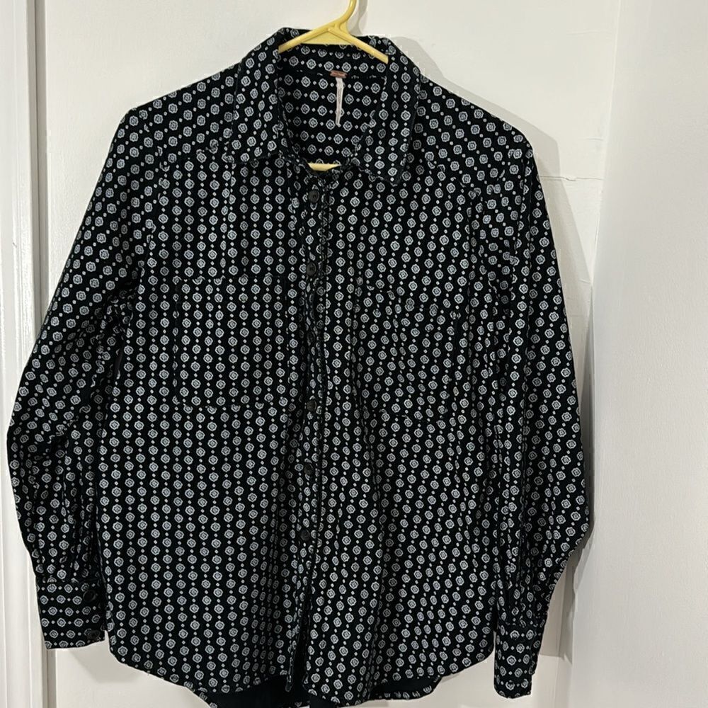 FREE PEOPLE CORDUROY SHIRT SIZE SP